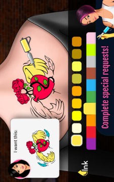 Fab Tattoo Design Studio游戲截圖5