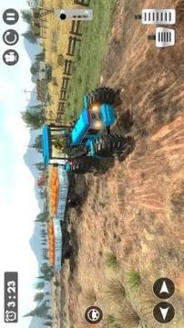 Offroad Muddy Farming Tractor Trolley Driving游戲截圖2