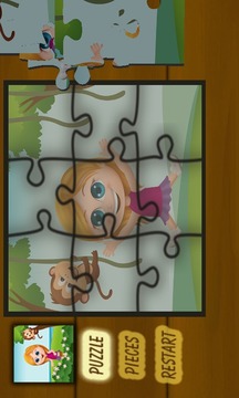 Dora Jigsaw Puzzle Explorer游戲截圖4