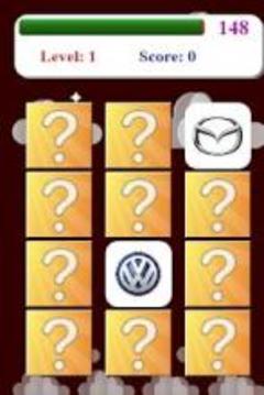 Car Logos Memory Game游戏截图3