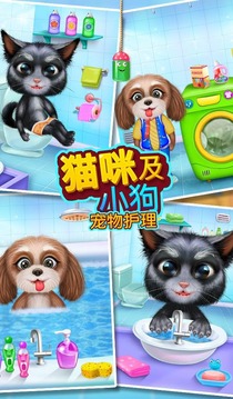 吉蒂和小狗寵物護(hù)理游戲截圖3