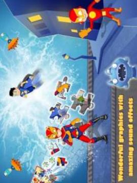 Puzzle Kids Super Hero Shape & Jigsaw Puzzles游戲截圖2