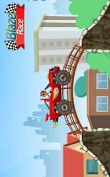 Blaze And Monster trucks Rope Hill Racing游戏截图2
