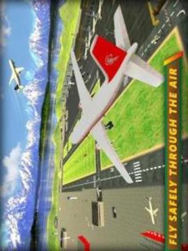 飛機(jī)著陸模擬器 - 飛機(jī)飛行游戲游戲截圖1