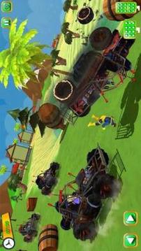 Superheroes Beach Buggy Xtreme Racing游戲截圖3