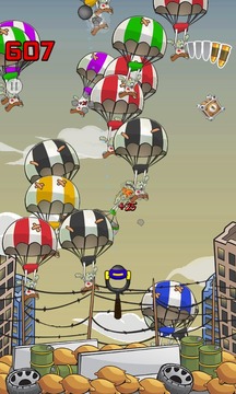 Zombie Parachute游戏截图3