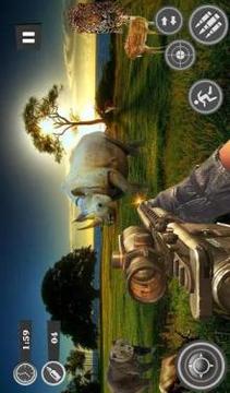 Sniper Hunting Survival Mission : Wild Animal Game游戲截圖3