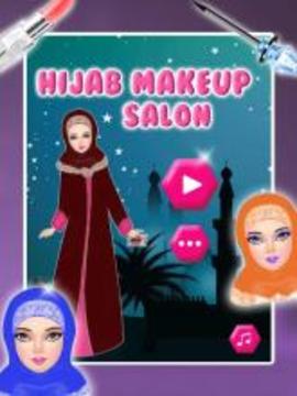 Hijab Makeup Salon: Girls Game游戲截圖4