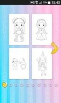 Princess Coloring Pages for Kids, Boys & Girls游戲截圖5