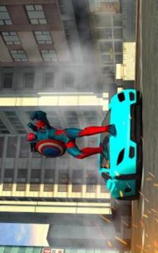 Superhero Flying Captain Robot Theft Auto游戲截圖2
