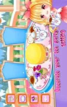 Royal Princess Tea Party Design and Decoration游戲截圖2