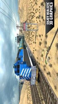 Oil Tanker Train Sim 2018: Transporter Simulator游戲截圖2