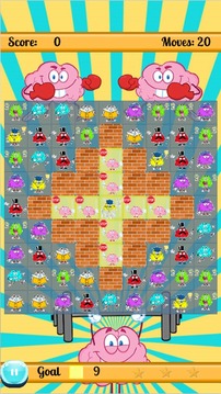 Brain Crush Sam and Cat fans游戲截圖4