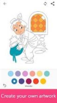 Lord Krishna Coloring Pages游戲截圖1