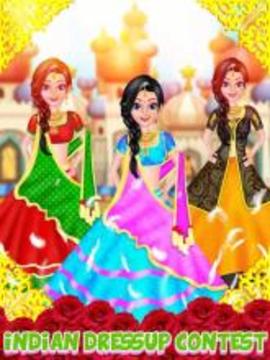 Indian Doll Makeup And Dressup游戲截圖1