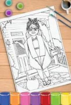 Grandma Drawing ColorBook游戲截圖4