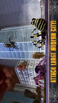 Poisonous Spider Urban City Attack Simulator游戲截圖3
