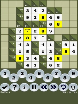 Kakuro Premium(Sudoku puzzles)游戲截圖1