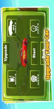 Mcqueen kids cars Hill climb racing游戲截圖1