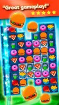 Super Burger Match 3游戲截圖1