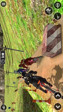 Superhero Ninja BMX Bicycle racing hill climb游戲截圖5