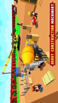 Taj Mahal Construction Games游戲截圖3