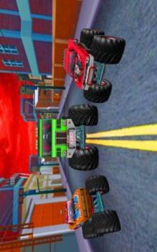 monster truck rally driver racing: high speed race游戲截圖1