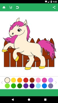 Horse Coloring Pages游戲截圖4