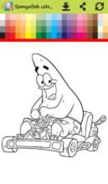 How to color sponge ( coloring book for sponge )游戲截圖4