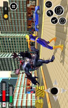Super Spider City Battle superhero vs monster game游戲截圖3