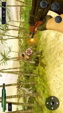 Ultimate Jungle Dino 3D Hunter Simulator Game游戲截圖1