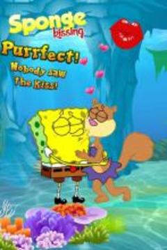 Sponge Kissing Game游戲截圖2