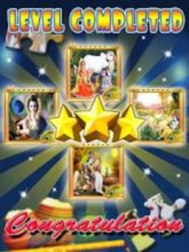 Radha Krishna Games : Gopi Krishna Jigsaw Puzzle游戲截圖4