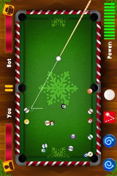 Pool Billiards Master Xmas游戲截圖4