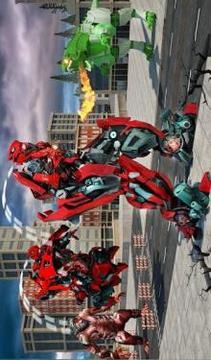 Wild Gorilla Transforming Robot: Dino Hunting Game游戲截圖1