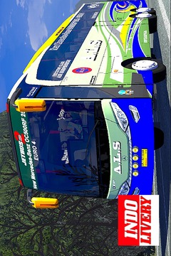 Livery BUSSID ALS Indonesia游戲截圖3