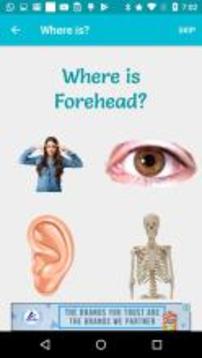 Body Parts-Learn, Spell, Quiz, Draw, Color & Games游戲截圖5