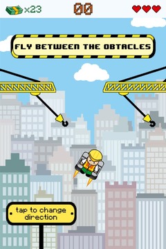 Swing Jetpack Top Free Game游戲截圖3