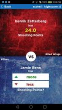 NHL Trivia : Higher or Lower Game Edition游戲截圖3