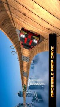 Vertical Mega Ramp Car Driving Stunts Simulator 3D游戲截圖5