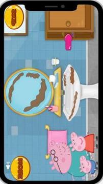 Pig Cleaning Bathroom游戏截图4