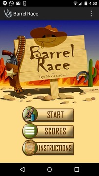Barrel Racing游戲截圖1