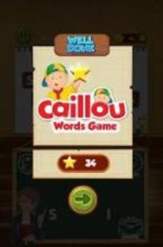 Caillou Word Connect - Word Search Game For Kids游戲截圖1