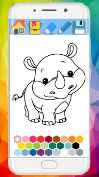 Baby Animals Coloring Mandala book 2018游戲截圖5