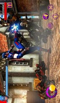 Superhero Street Fighting Kung Fu Fighter游戲截圖3