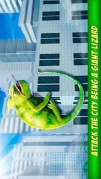 Angry Giant Lizard - City Attack Simulator游戲截圖4