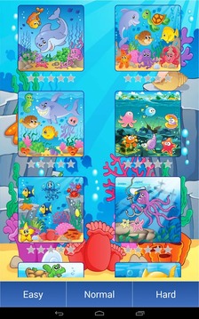 海洋动物拼图游戏截图2