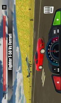 Fighter Jet Vs Sports Car游戲截圖2