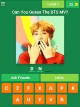 Guess The BTS MV - Rap Monster Pictures游戲截圖4