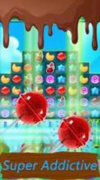 Cookie Paradise : Free Crush & Jam Game游戲截圖4